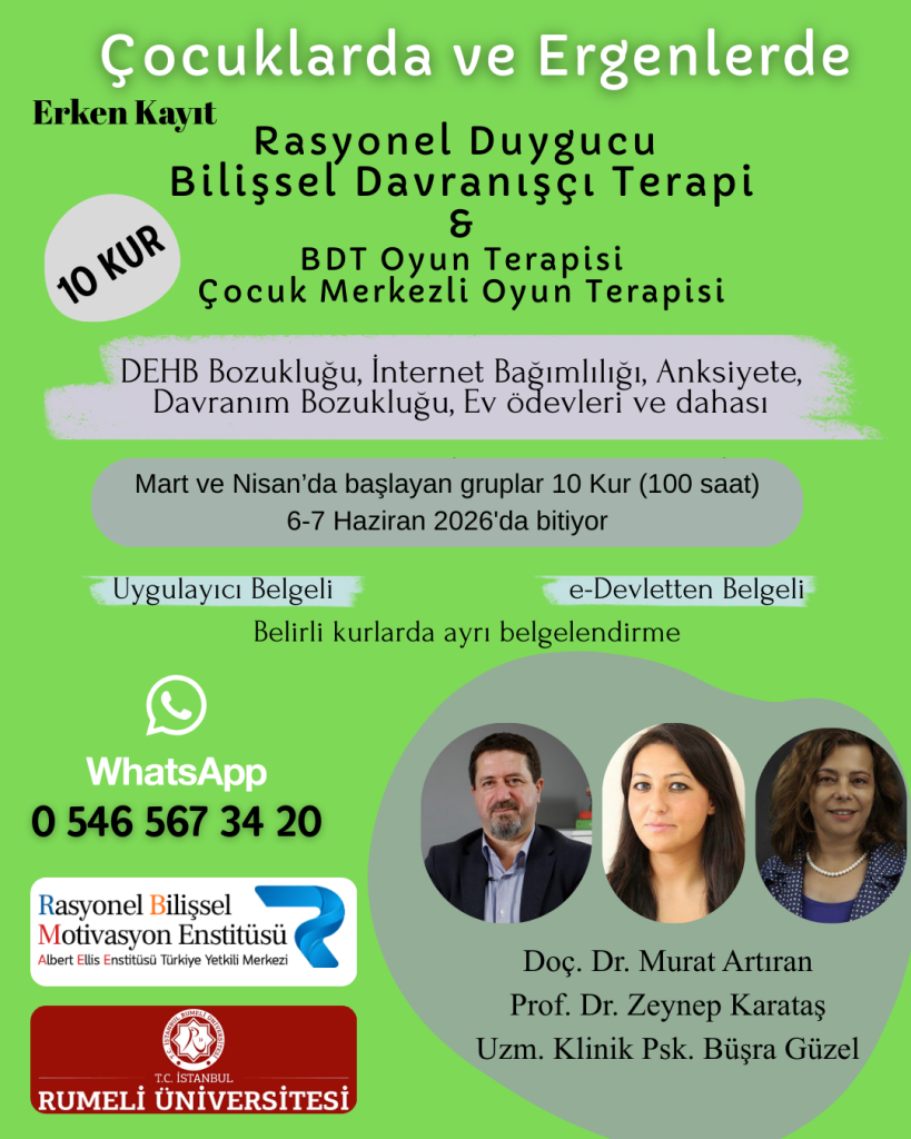 çocuk terapisi ve kayıt bilgileri